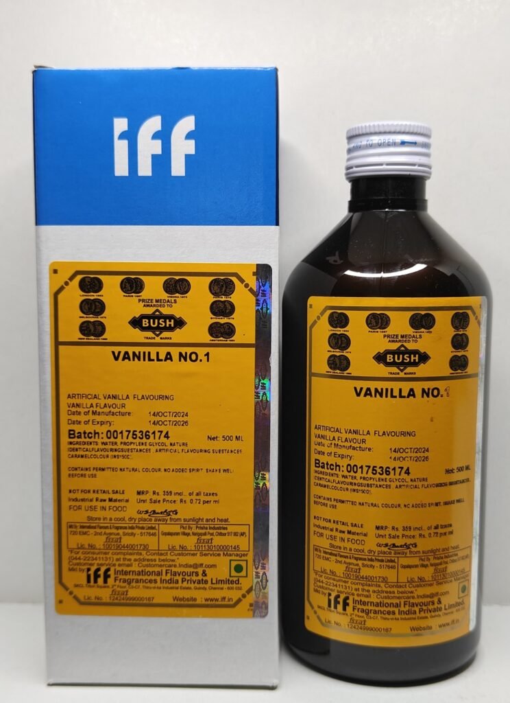 IFF Vanilla no.1 500 ml – Mega Food Products
