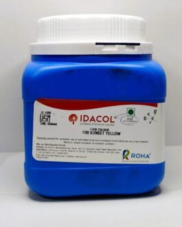 Idacol sunset yellow colour 500 gm